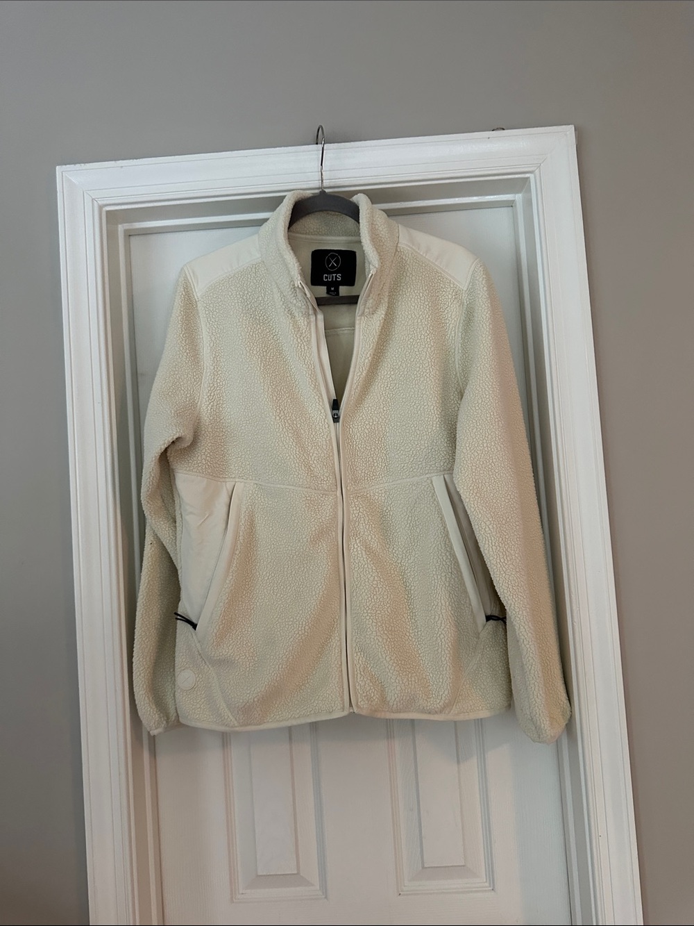 CUTS fleece zip up jacket